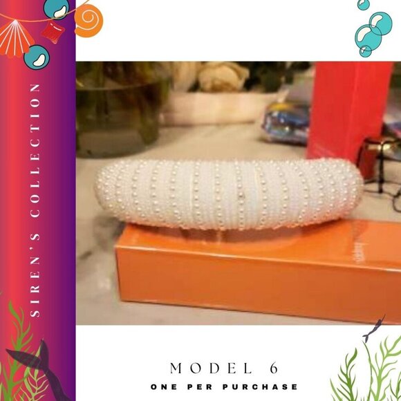 Elegant Pearl Headbands | Sirens Collection | Wedding & Special Occasion - Picture 13 of 15